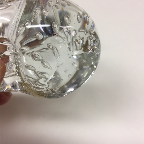 Glass swan figurine paperweight decor - Picture 8 of 11